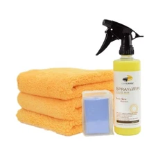 CarCarez Pineapple Scent Wash and Wax Car Cleaner Soap and Polish KIT