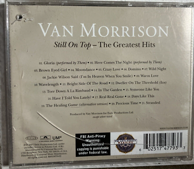 VAN MORRISON - CD - STILL ON TOP - THE GREATEST HITS | eBay