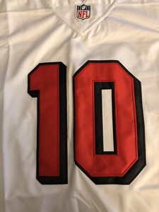 49ers red throwback jersey