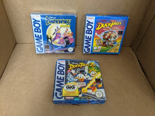 Spanish ESP Darkwing Duck, NOE GIG Ducktales 2, NESP Ducktales Nintendo Gameboy