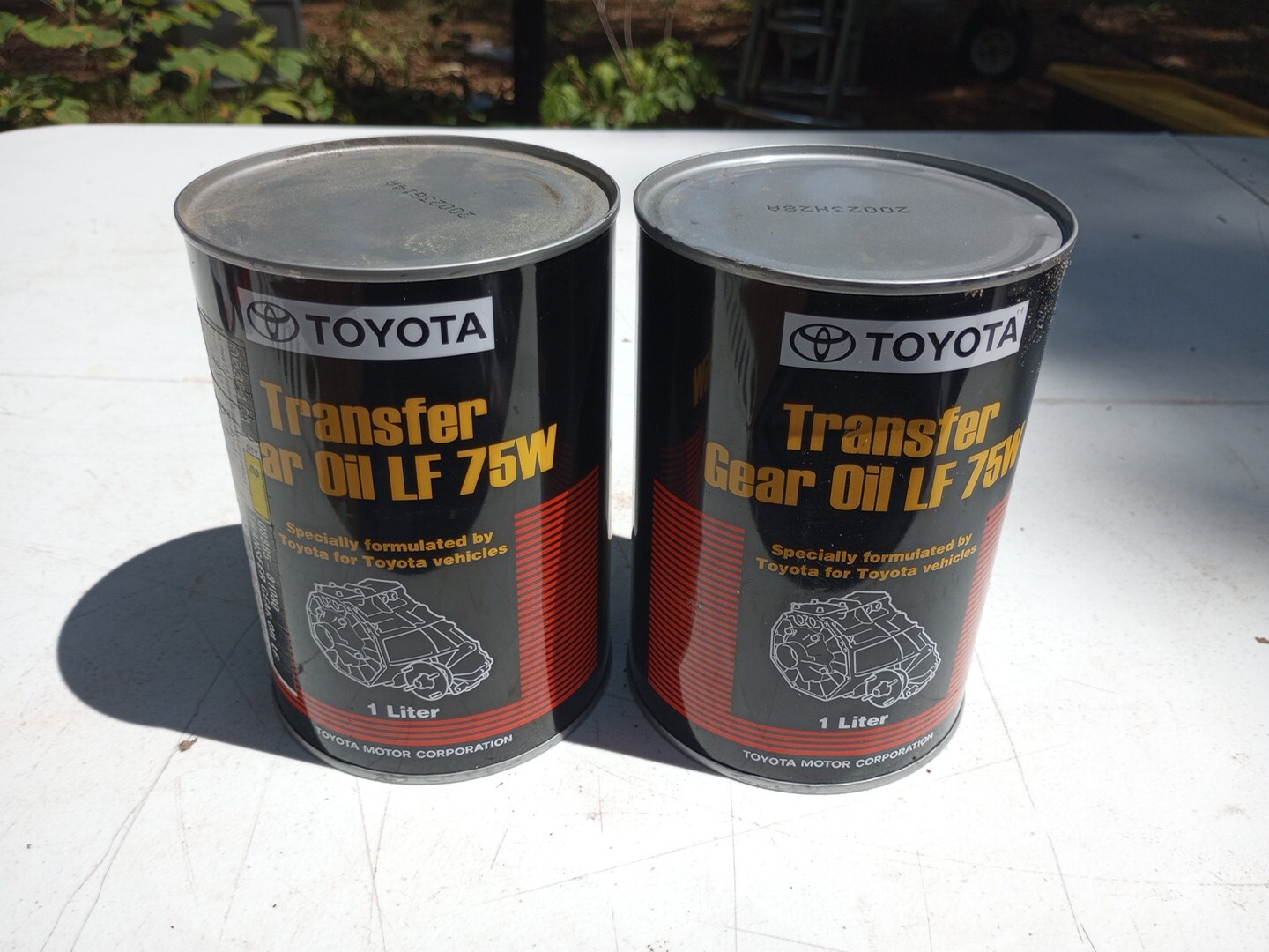 Genuine Lexus Toyota Transfer Gear Oil LF 75W (Qty 2) 0888581080 OEM