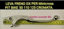 LEVA FRENO DX PER Minicross PIT BIKE 50 110 125 CROMATA. Idraulica Pompa 