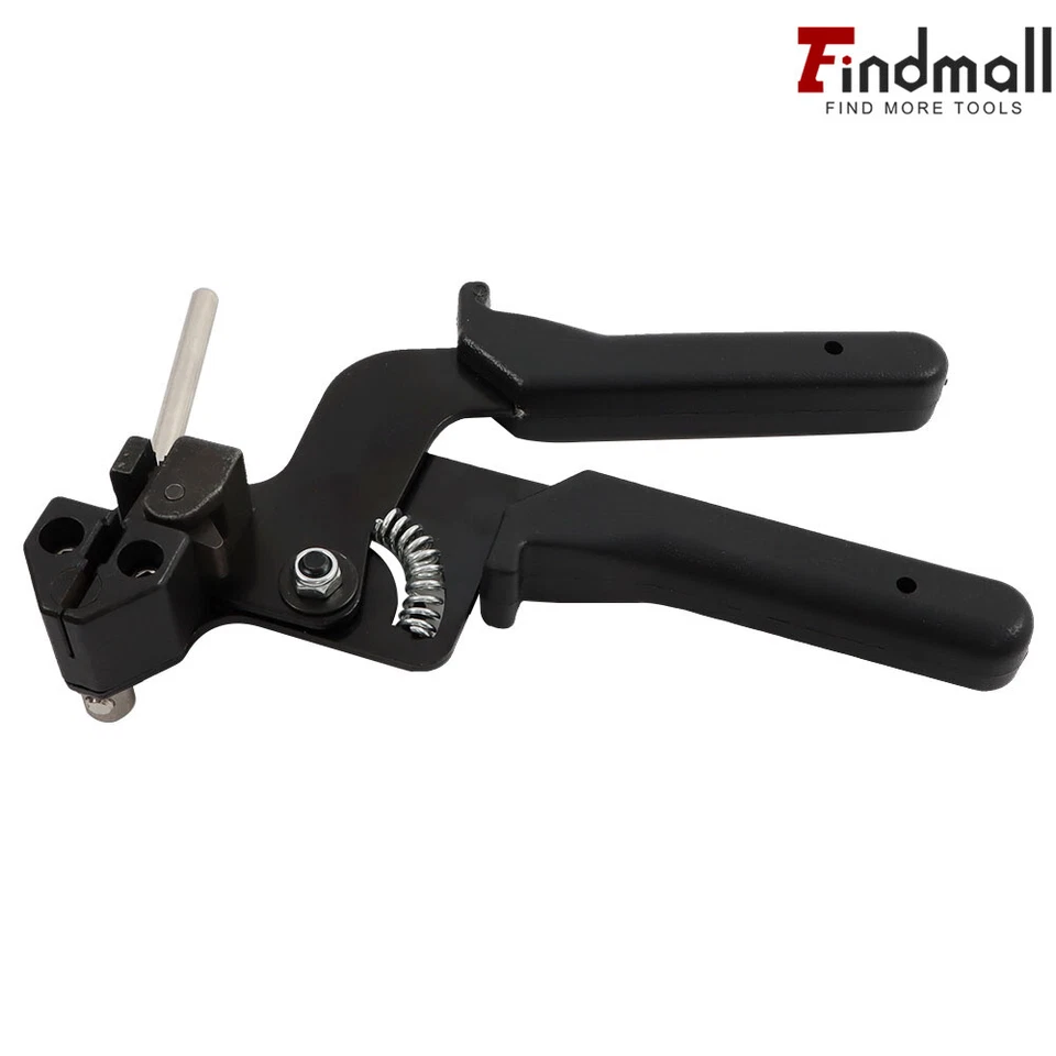 New Steel Cable Tie Gun Heavy Duty Stainless Auto Tightener Tensioner Cutter - image 4 of 4