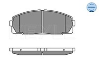 Meyle 025 214 6815 Brake Pad Set, Disc Brake For Toyota
