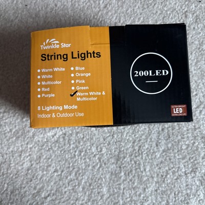 Twinkle star string lights