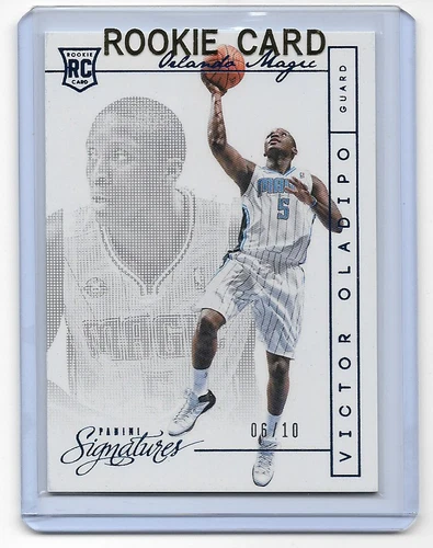 Victor Oladipo 2013-2014 Panini Signatures Blue Parallel Rookie Card  #311 06/10