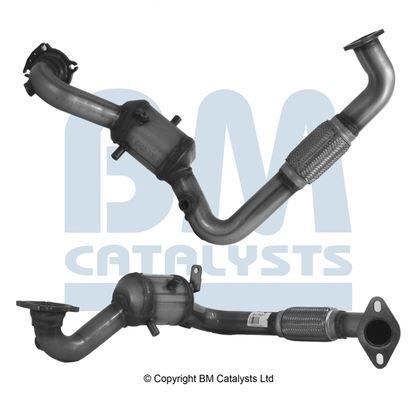 Catalyseur Ford C-Max II 1.0 EcoBoost anti-pollution pour contrôle technique réussi