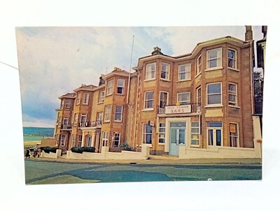 Royal Pier Hotel Pier Street Sandown IOW Vintage Postkarte 