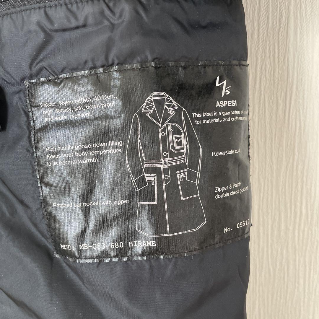 【希少】Y's ASPESI モッズコート　TNERMORE Wise Ys ASPESI Yohji Yamamoto Reversible Down Coat | eBay
