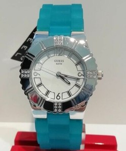 Montre GUESS Femme Cadran Chromé avec 24 Cristaux SWAROVSKI. 109,00€ NEUF |  eBay