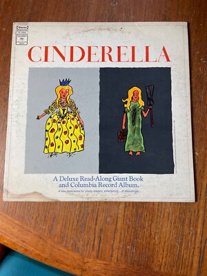 RARE Cinderella LP  1968 narrated by Shirley Brown Columbia CC23504