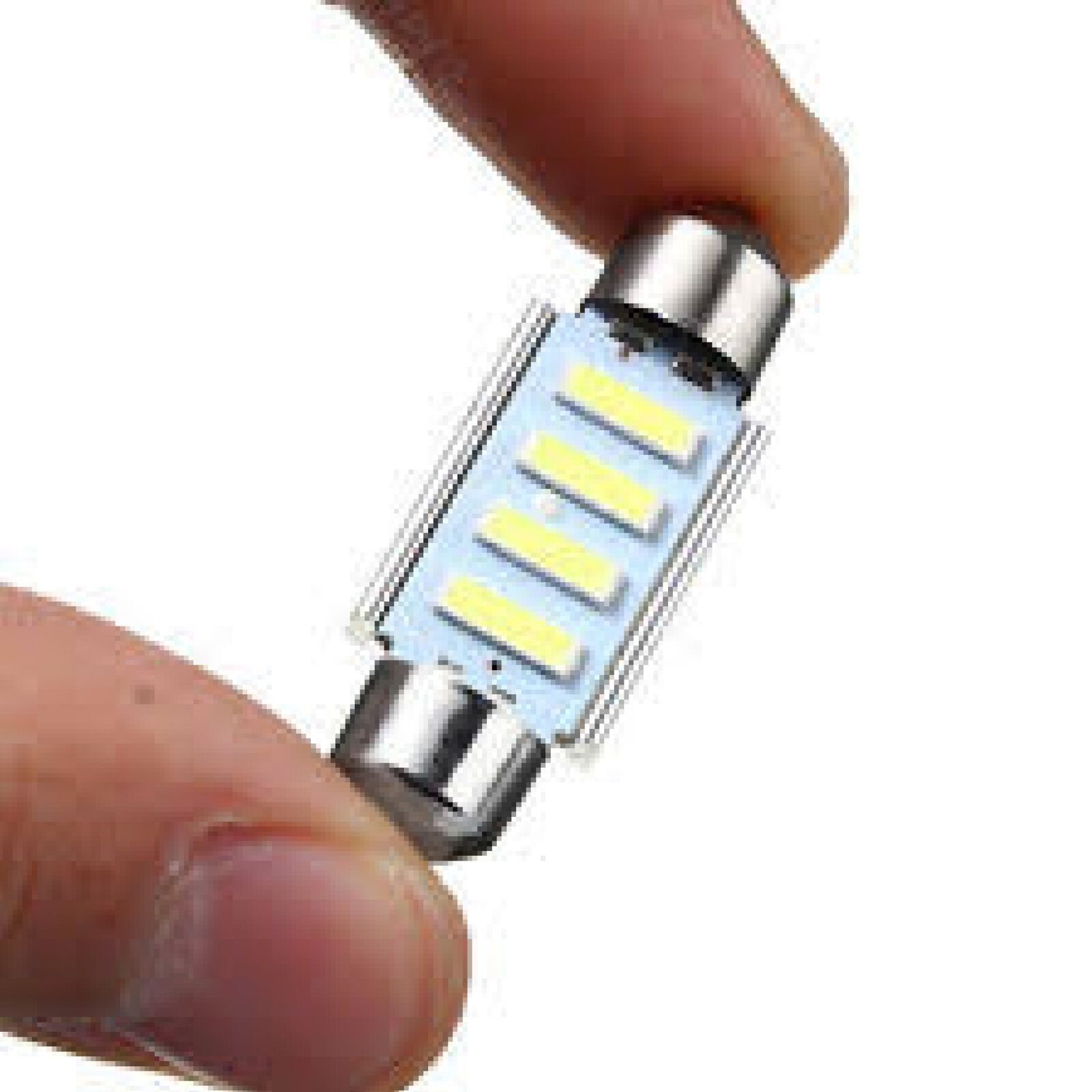 4 x 31MM FESTOON 7020 4SMD LED INTERIOR DOME MAP LIGHT BULB GLOBE 12V