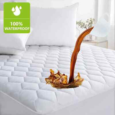 100% Waterproof Mattress Protector mattress pad Quilted Mattress Cover by LASANI