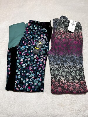 Gap Old Navy Printed Girls Bundle Leggings Size 14-16