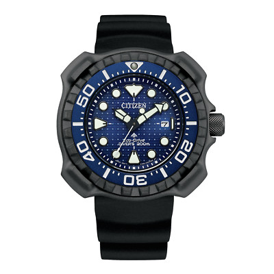 Citizen Whale Shark 46mm Dark Gray Titanium Case with Dark Gray Rubber Strap...