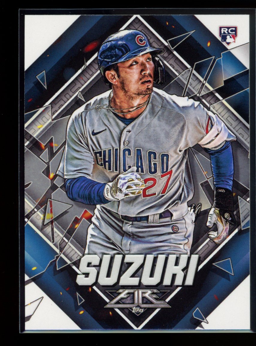 2022 Topps Fire #74 Seiya Suzuki