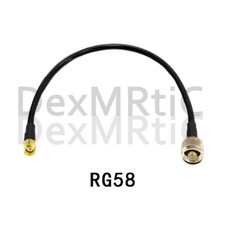 WIFI antenna adapter N Male to RP SMA plug straight cable RG58 50cm/100cm New