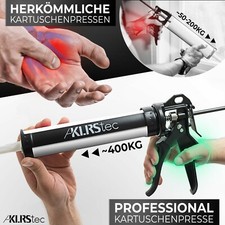 Pistola Per Silicone Professionale 600ml - Per Cartucce E Sacchetti, Con Ugelli E Guanti Inclusi - Foto 3