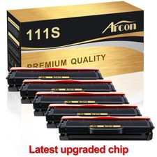 5 Pack Toner Compatible for Samsung 111S MLT-D111S Xpress M2020W M2070FW Printer