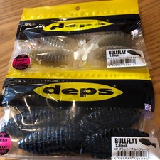 deps BULLFLAT 3.8" Soft Lure 2 Sets New Japan