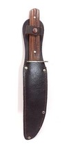 SABRE JAPAN "ORIGINAL BOWIE KNIFE" NO. 531 -6" CLIP-POINT BLADE -SHEATH -VG COND
