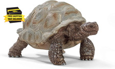 Schleich Wild Life - 3" Galapagos Giant Tortoise Figure - Realistic Turtle Toy f