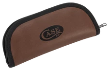 CASE XX Knives Taco-Style Dark Brown Leather 50282 Storage Pouch