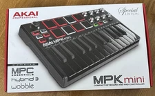 Akai MPK Mini MKII Keyboard Controller Special Edition - Black on Black