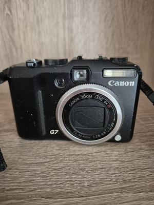 #ad Canon PowerShot G7 10.0MP Compact Digital Camera Black Spares or Repairs Only GBP 50.00
