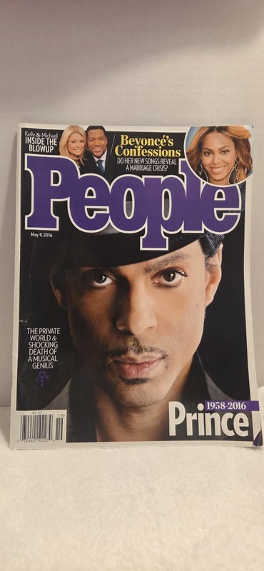 The People Magazine May 9, 2016 commemorative issue featuring Prince