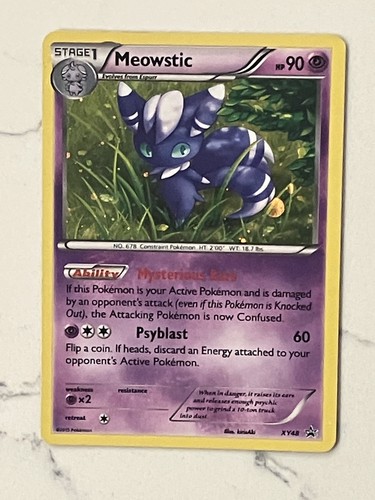 Meowstic XY48 XY Promos Holo 2015 Pokemon TCG (LP)