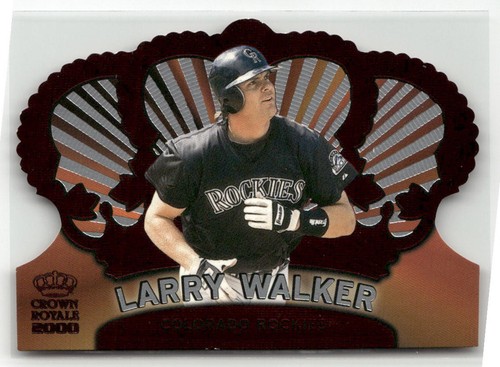 2000 PACIFIC CROWN ROYALE #49 LARRY WALKER RED COLORADO ROCKIES | eBay