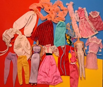 Vintage 80s Barbie Clothes Lot Twice As Nice, Best Buy, Superstar Era NICE