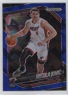 2024-25 Panini Prizm Black Blue Ice Prizm 41/125 Nikola Jovic #194 0xh3