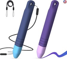 Kid-Friendly Stylus Pens for Touch Screens with Tethers - Mixoo Anti-Rolling
