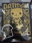 Funko Tee & Pop Batman (Gold Chrome) #144 And Pop T-Shirt Size Large Target