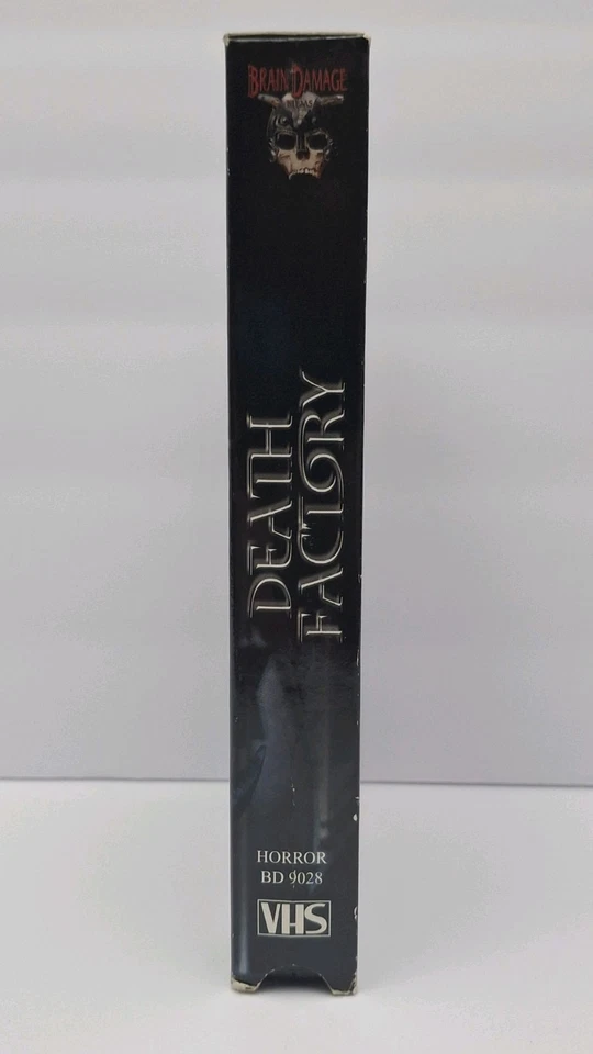 Death Factory VHS Horror Movie (2002) Brad Sykes Tiffany Shepis Ron Jeremy Rare Foto 2 de 4