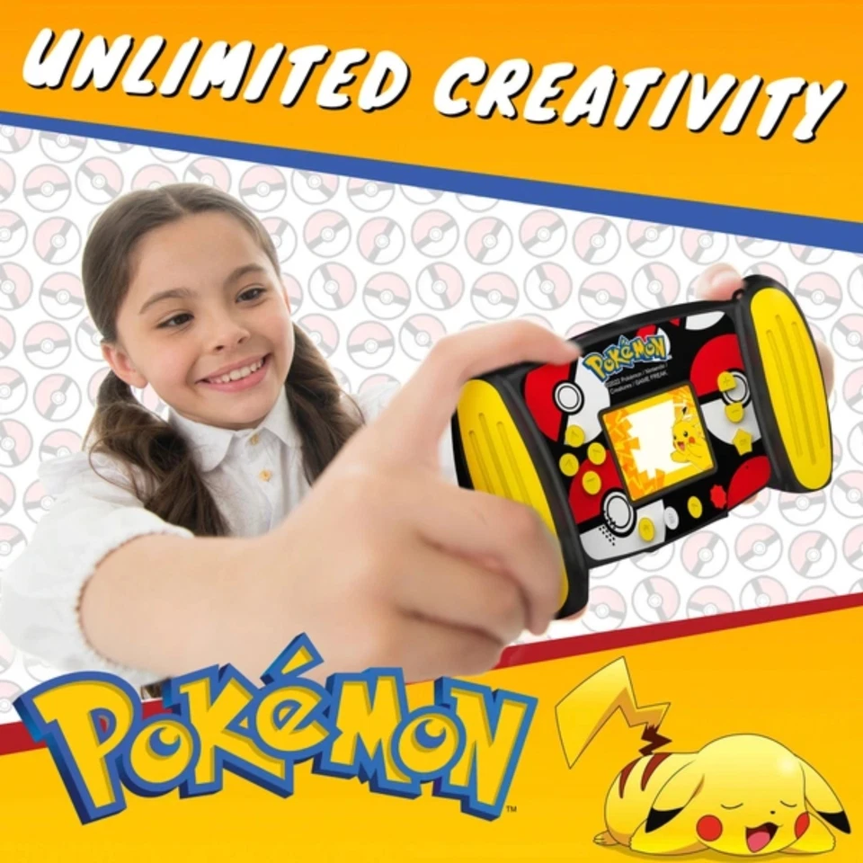 18cm Pokemon Digital Camera,2"LCD,Videos, MP3 Player,Games,SD Card Children Gift - Image 4 of 4