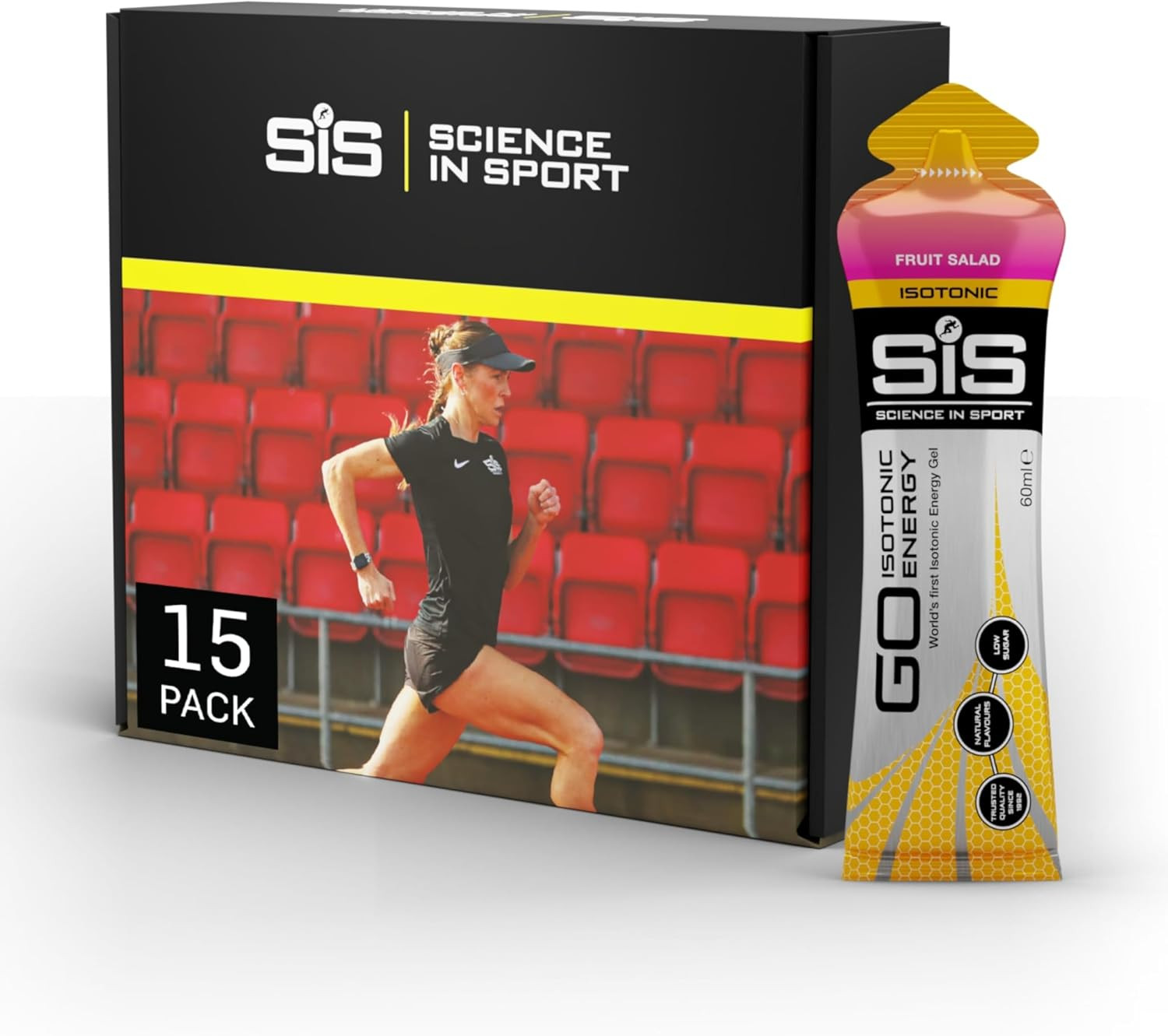 Science in Sport GO Gel Isotonico 15x60ml Macedonia - 100% Vegan Friendly