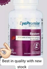 EyePromise Restore Supplement - 60 Softgel Capsules 60 Cout(pack 1)fast shipping