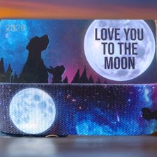 ZOX  LOVE YOU THE MOON  Strap W/ Card-Silver ...