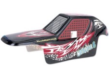 Body Shell BLK/RED For 2WD 1/5 Buggy FG Marder Duratrax Firehammer Smartech 1/5