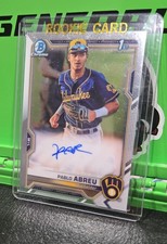 2021 Bowman Chrome - Prospect Autographs Pablo Abreu #CPA-PA (AU, RC)