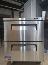 Commercial Dual Drawer Under Bar Freezer Lightly Used w/ Wheels RETAILS @ $4500