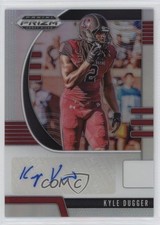 2020 Panini Prizm Draft Picks Rookies Silver Kyle Dugger #226 Auto 05lh