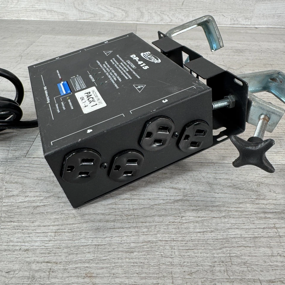 Elation DP-415 4-Channel DMX Dimmer Pack - AS IS - Image 3 of 4