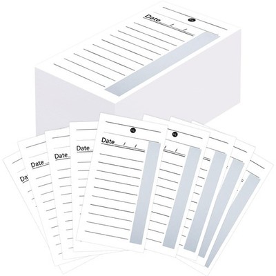 100 Packs 10 Line Football Sports Strip Cards, 100 No-Repeat Super Football B...
