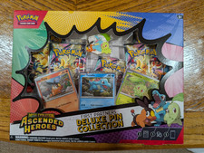 (FACTORY SEALED) POKEMON FIRST PARTNER DELUXE PIN COLLECTION BOX