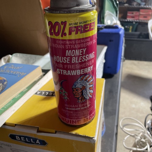 Money House Blessing- 9 Indian Spirit Oil Spray Air Freshener /Rare Hard To Find