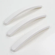 Front Footwell Panel Facing Knees Trim Set White Front Headlight Fairing Painted